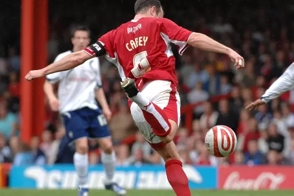 Louis Carey in Action for Bristol City Against Preston North End