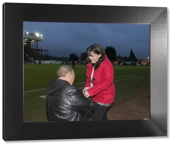 Marriage Proposal at Ashton Gate: A Memorable Moment during Bristol City vs. Yeovil Town Match