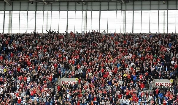 Bristol City Fans Pack Ricoh Arena: Sky Bet League One Showdown vs Coventry City - A Sea of Supporters