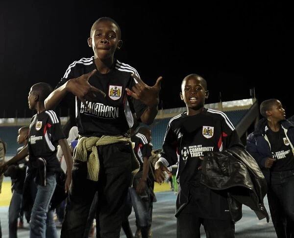 Bristol City Football Club: Bringing Joy to Children at SOS Village with Football Experience in Botswana, July 2014
