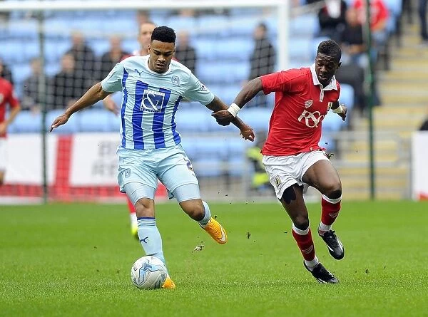 Bristol City vs Coventry City: Intense Battle for Control - Football Rivalry at Ricoh Arena