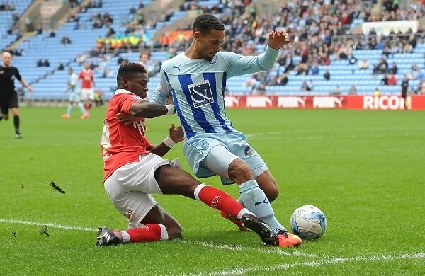Bristol City vs Coventry City: Kieran Agard Tackles Jordan Clarke in Sky Bet League One Clash