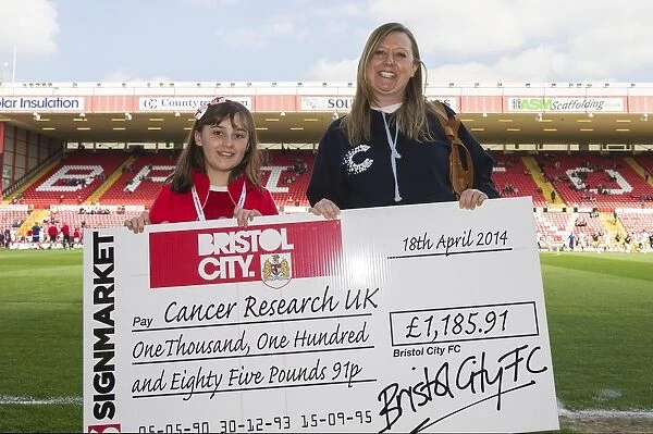Bristol City vs Notts County: A Football Battle for Cancer Research - April 2014