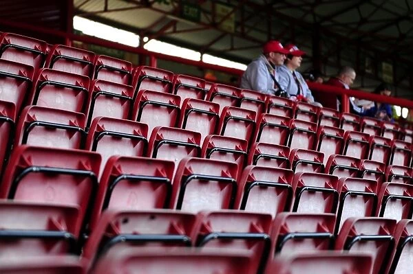 Bristol City vs Notts County: A Sea of Seats in Ashton Gate Stadium's Wedlock Stand (2014)