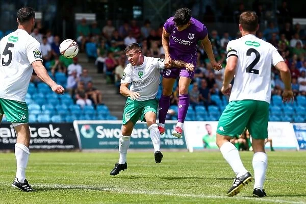 Bristol City's Callum O'Dowda in Pre-season Action against Guernsey FC, 2017