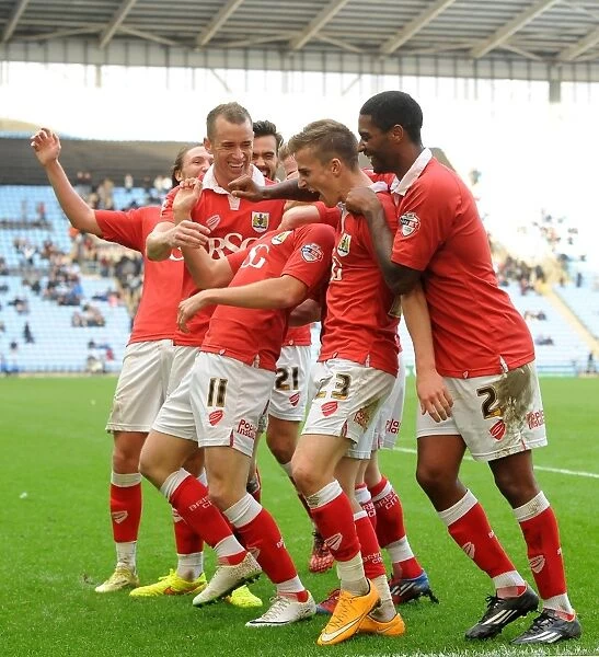 Bristol City's Euphoria: Scott Wagstaff Scores the Winning Goal Against Coventry City