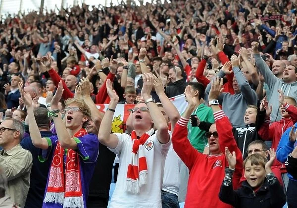 Bristol City's Euphoric Victory: The Final Whistle Celebration vs. Coventry City (181014)