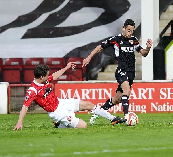 Bristol City's Sam Baldock Charges Forward in Sky Bet League One Clash against Walsall