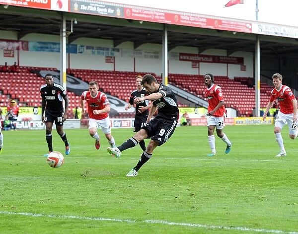 Bristol City's Sam Baldock Scores the Decisive Penalty: Victory at Walsall