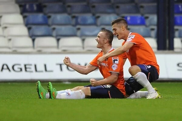Jack Marriott's Stunner: Luton Town Takes Early Lead Against Bristol City in Capital One Cup