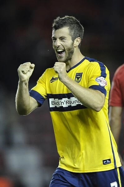 Oxford United Celebrate Upset Over Bristol City in Capital One Cup