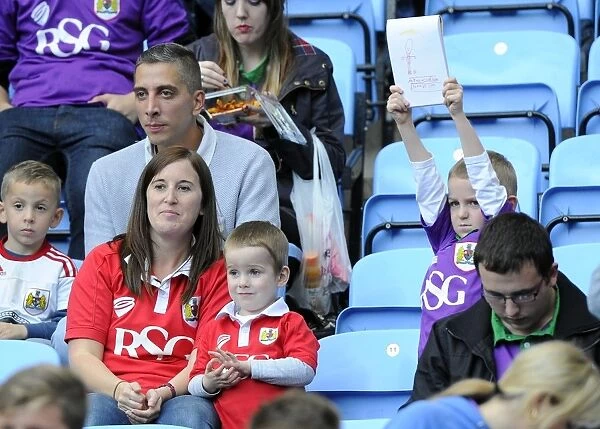 Passionate Bristol City Fans Pack Ricoh Arena for Sky Bet League One Clash vs Coventry City