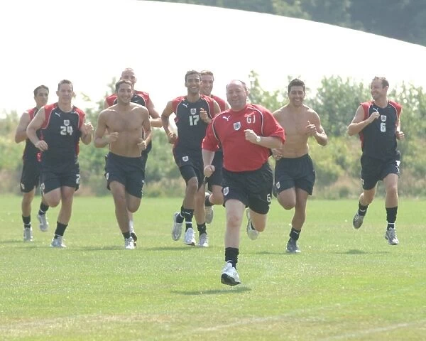 Behind the Scenes: A Peek into Bristol City FC Training Ground - 2006-07 (Training Sessions)