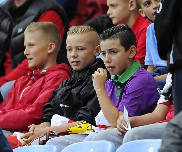 Sea of Passion: A Sea of Bristol City Fans at Ricoh Arena, 2014 (Coventry City vs. Bristol City)