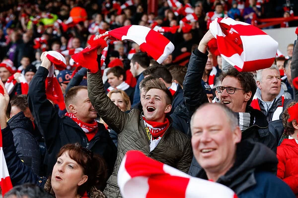 Sea of Scarves: Unity Amongst Bristol City Fans Before FA Cup Clash with West Ham United