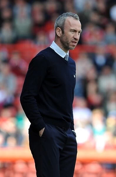 Sky Bet League One Clash: Shaun Derry at the Helm for Notts County against Bristol City (April 18, 2014)