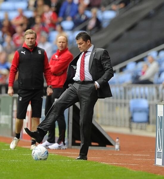 Steve Cotterill in Action: Bristol City vs Coventry City, Sky Bet League One, Ricoh Arena, 18th October 2014