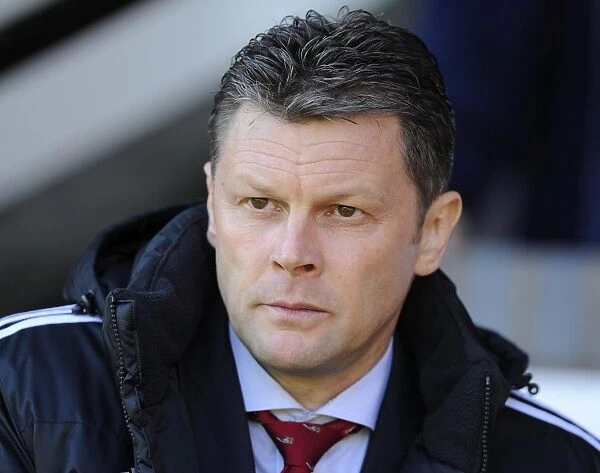 Steve Cotterill at the Helm: Bristol City's Sky Bet League One Battle at Walsall's Banks Stadium (April 2014)