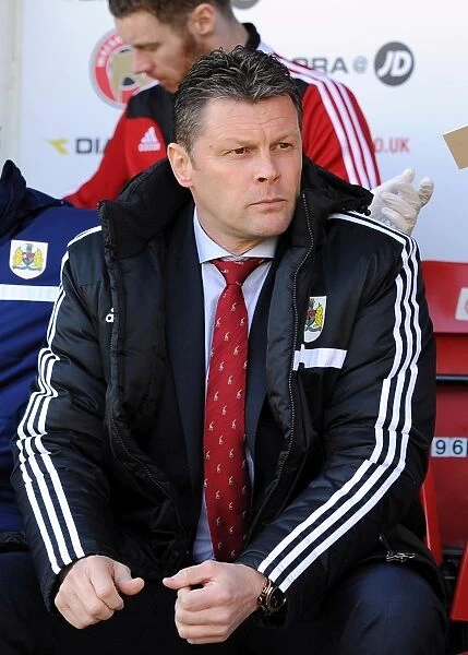 Steve Cotterill Leads Bristol City in League One Clash at Walsall's Banks Stadium (April 2014)