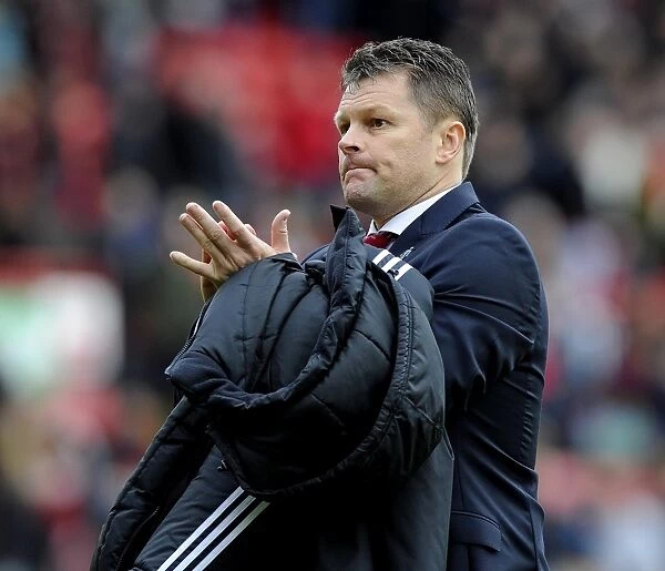 Steve Cotterill Leads Bristol City in Sky Bet League One Clash against Preston North End (05-04-2014)