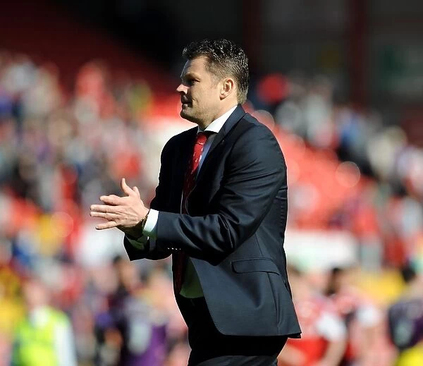 Steve Cotterill Leads Bristol City in Sky Bet League One Clash Against Notts County (April 2014)