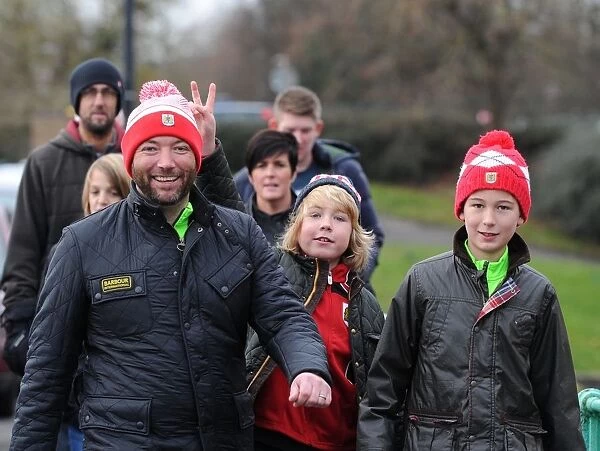 Throngs of Bristol City Fans Heading to Ashton Gate for FA Cup Showdown vs. West Ham United