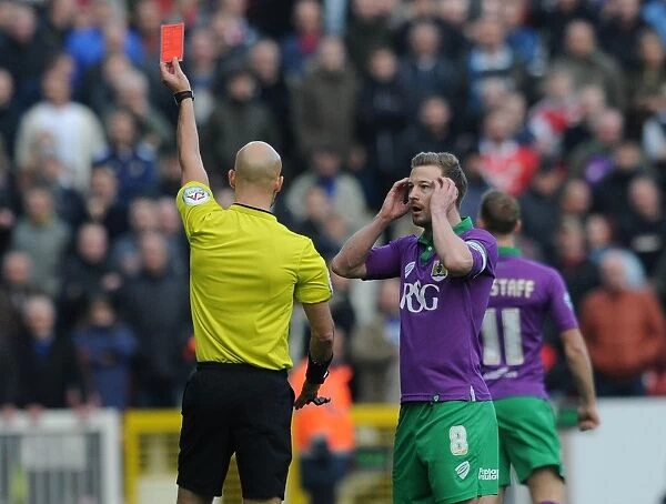 Wade Elliott's Red Card: Swindon Town vs. Bristol City, 15th November 2014
