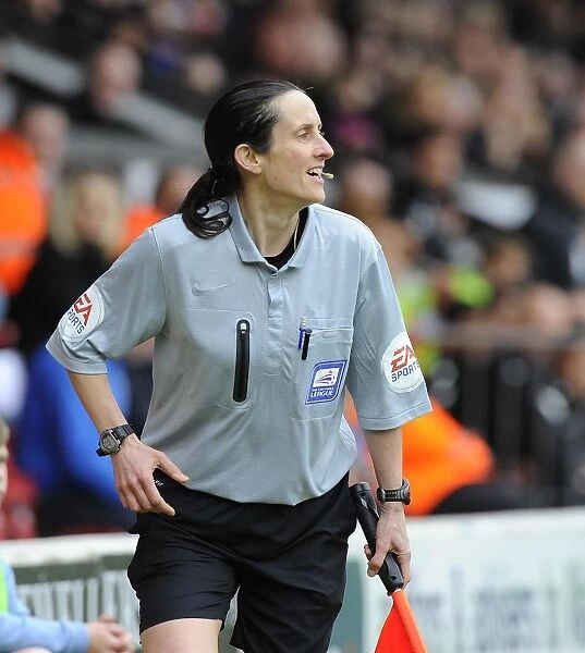 Walsall vs. Bristol City: Referee Assists in Sky Bet League One Clash, April 2014
