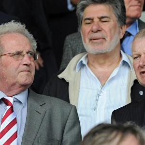 Bristol City FC: Keith Dawe and Steve Lansdown at Sheffield Wednesday Match, August 2015