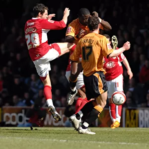 Ivan Sproule in Action: Bristol City vs. Wolverhampton Wanderers