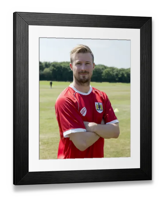 Framed Print : Bristol City Football Club: Wade Elliott in Training (July 2, 2014)