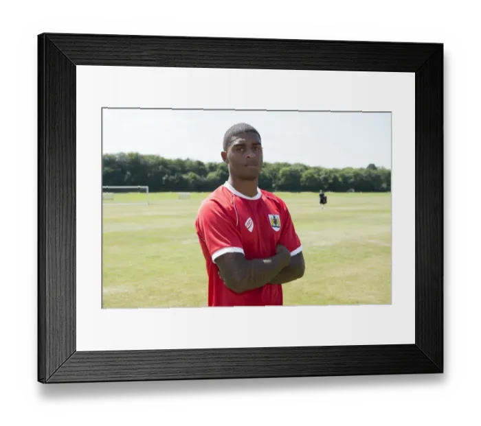 Framed Print : New Signing Mark Little Training with Bristol City: First Pre-Season Session (July 2, 2014) Framed Print : New Signing Mark Little Training with Bristol City: First Pre-Season Session (July 2, 2014)