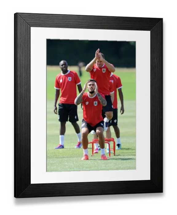 Framed Print : Marlon Pack Soaring High: Intense Training at Bristol City FC (July 2, 2014) Framed Print : Marlon Pack Soaring High: Intense Training at Bristol City FC (July 2, 2014)