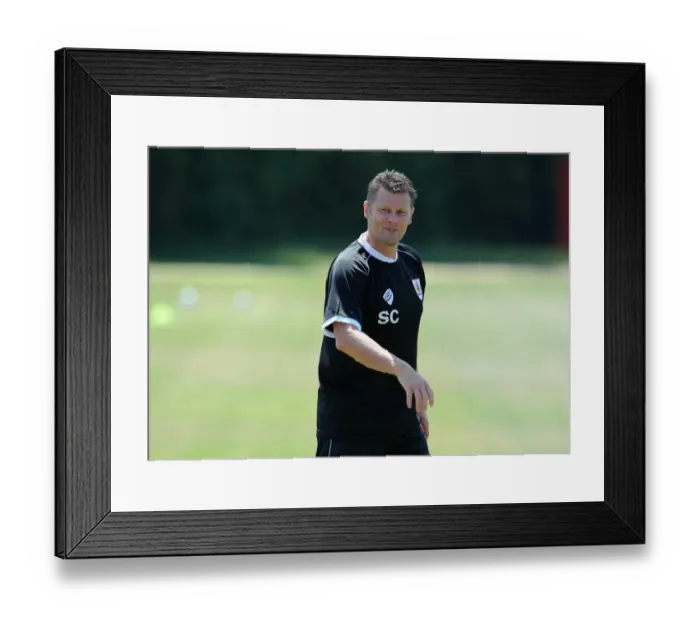 Framed Print : Bristol City FC: Steve Cotterill Leads First Pre-Season Training Session (Bristol City V Reading Preview: 24 / 07 / 2013) Framed Print : Bristol City FC: Steve Cotterill Leads First Pre-Season Training Session (Bristol City V Reading Preview: 24 / 07 / 2013)