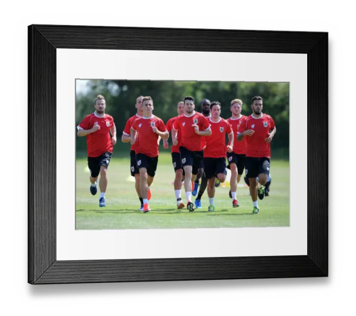 Framed Print : Bristol City Football Club: Training Sessions, July 2014 Framed Print : Bristol City Football Club: Training Sessions, July 2014