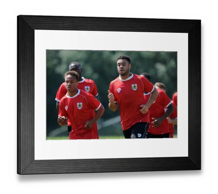 Framed Print : Bristol City Football Club: Training Sessions, July 2014 Framed Print : Bristol City Football Club: Training Sessions, July 2014