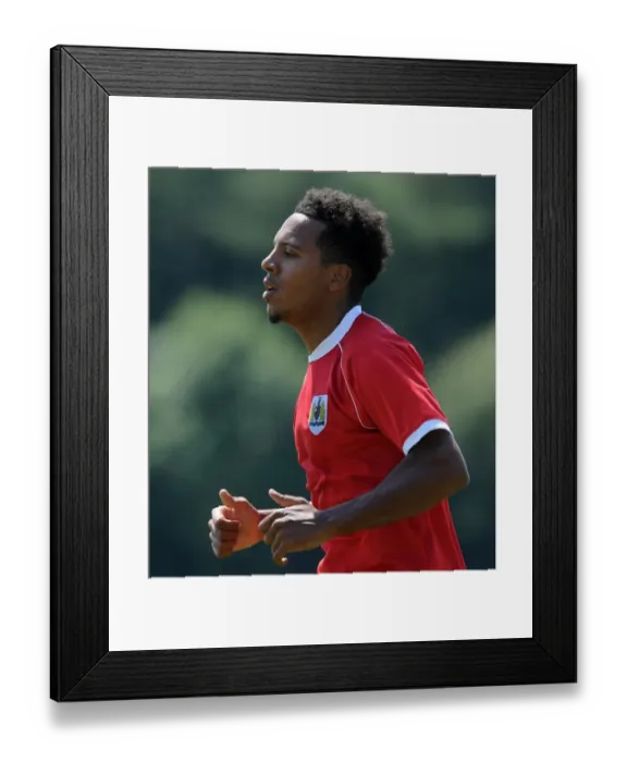 Framed Print : Bristol City's Korey Smith in Focus at Training (July 2, 2014) Framed Print : Bristol City's Korey Smith in Focus at Training (July 2, 2014)