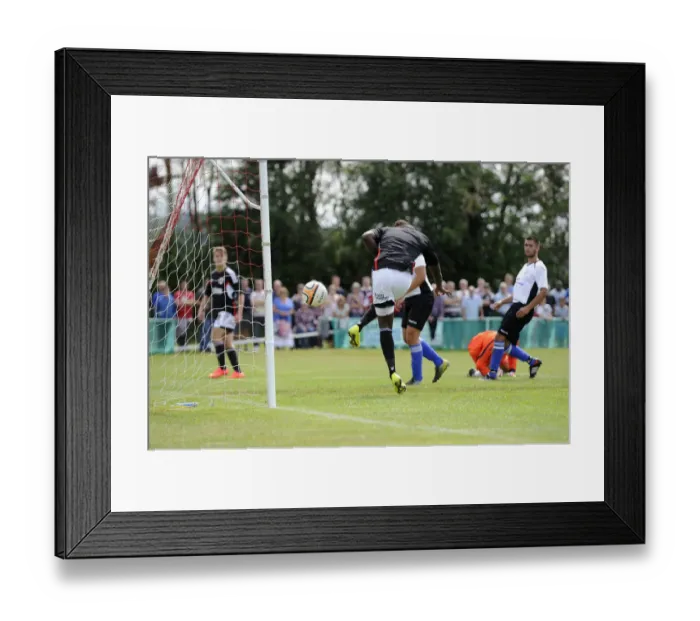 Framed Print : Bristol City's Karleigh Osborne Scores the Winning Goal Against Portishead Town (05-07-2014) Framed Print : Bristol City's Karleigh Osborne Scores the Winning Goal Against Portishead Town (05-07-2014)
