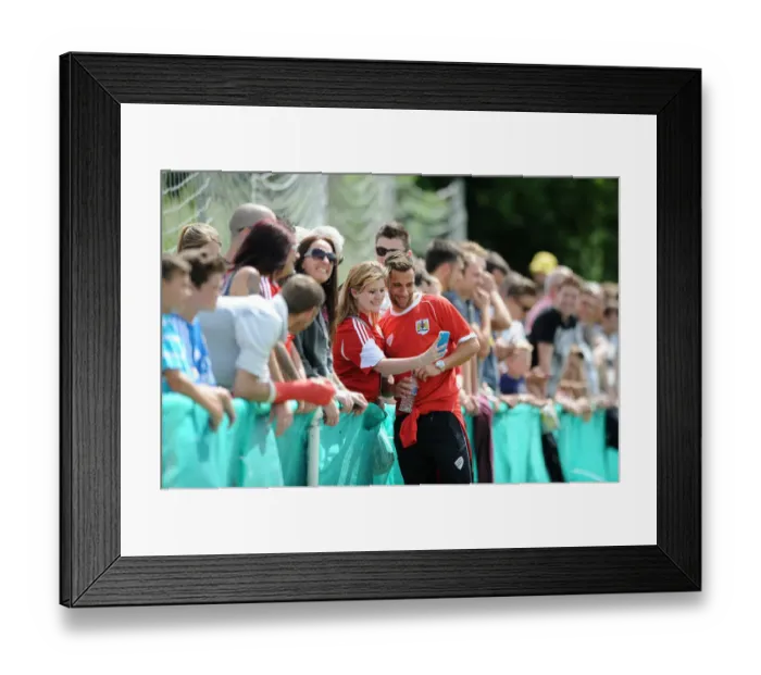 Framed Print : Portishead Town v Bristol City 050714 Framed Print : Portishead Town v Bristol City 050714