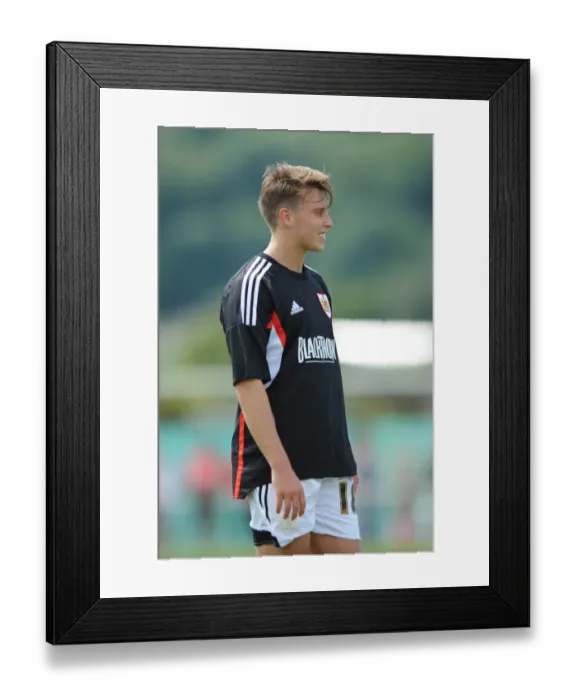 Framed Print : Luke Freeman Makes Debut: Portishead Town vs. Bristol City Pre-Season Friendly - Football Image Framed Print : Luke Freeman Makes Debut: Portishead Town vs. Bristol City Pre-Season Friendly - Football Image