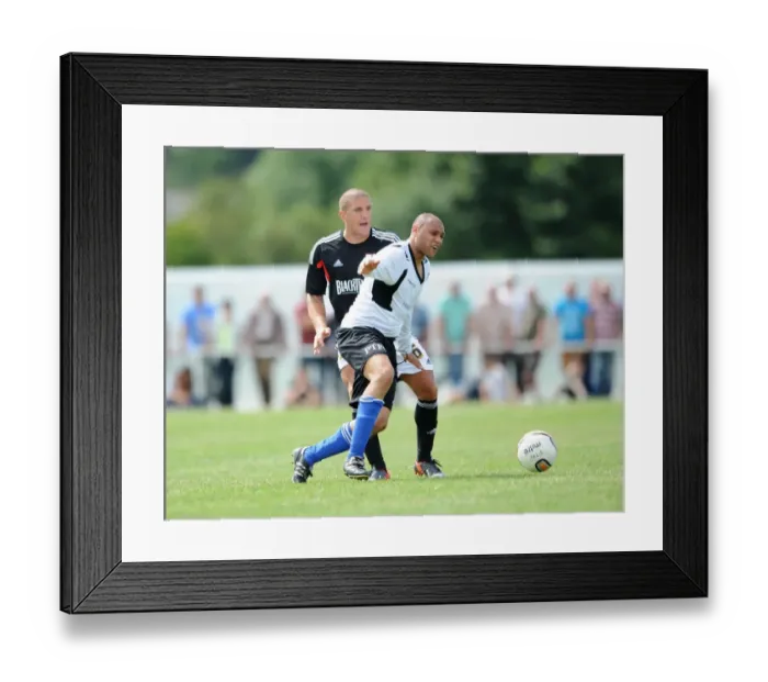 Framed Print : Adam El-Abd in Action: Portishead Town vs. Bristol City Pre-Season Friendly Framed Print : Adam El-Abd in Action: Portishead Town vs. Bristol City Pre-Season Friendly