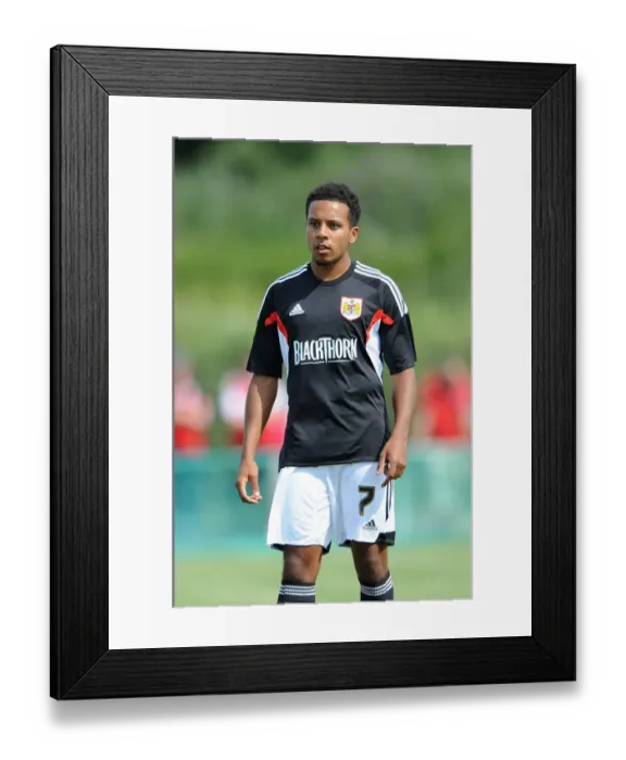 Framed Print : Korey Smith's Bristol City Debut: Portishead Town vs. Bristol City, July 5, 2014 Framed Print : Korey Smith's Bristol City Debut: Portishead Town vs. Bristol City, July 5, 2014