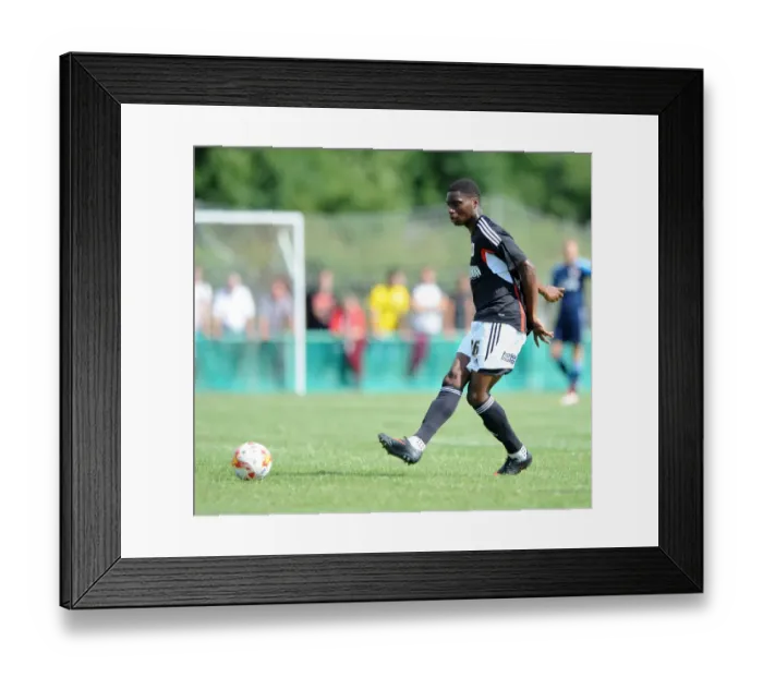 Framed Print : Jordan Wynter in Action: Portishead Town vs. Bristol City Pre-Season Friendly Framed Print : Jordan Wynter in Action: Portishead Town vs. Bristol City Pre-Season Friendly