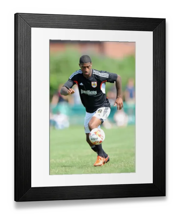 Framed Print : Mark Little Makes Debut: Portishead Town vs. Bristol City (05.07.2014) Framed Print : Mark Little Makes Debut: Portishead Town vs. Bristol City (05.07.2014)