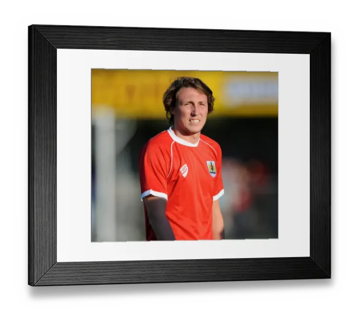 Framed Print : Bristol City's Luke Ayling Poses with Trophy after Pre-Season Debut vs. Weston Super Mare (July 2014) Framed Print : Bristol City's Luke Ayling Poses with Trophy after Pre-Season Debut vs. Weston Super Mare (July 2014)