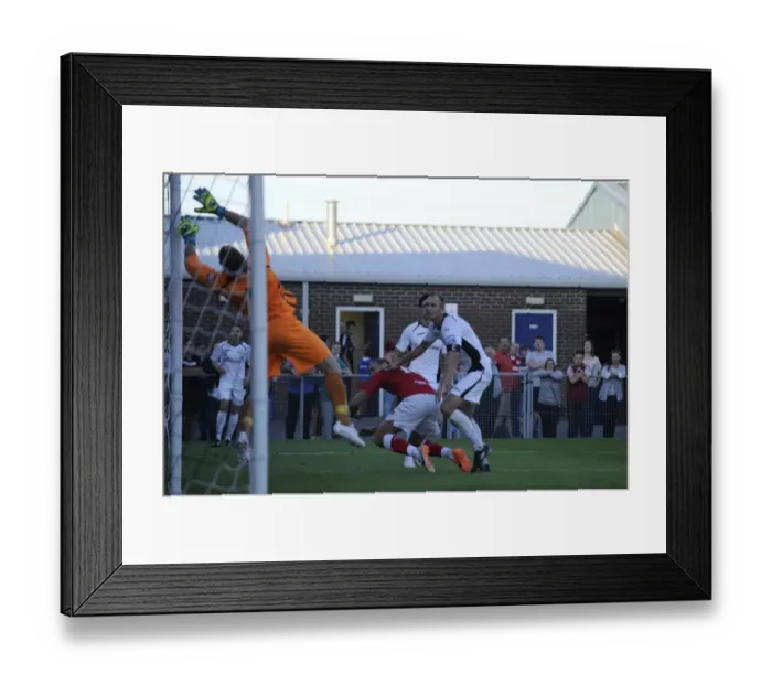 Framed Print : Aaron Wilbraham Scores First Goal for Bristol City in Pre-Season Debut