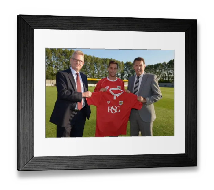 Framed Print : Bristol City FC at Woodspring Stadium: Pre-Season Friendly Against Weston Super Mare (09.07.2014) Framed Print : Bristol City FC at Woodspring Stadium: Pre-Season Friendly Against Weston Super Mare (09.07.2014)