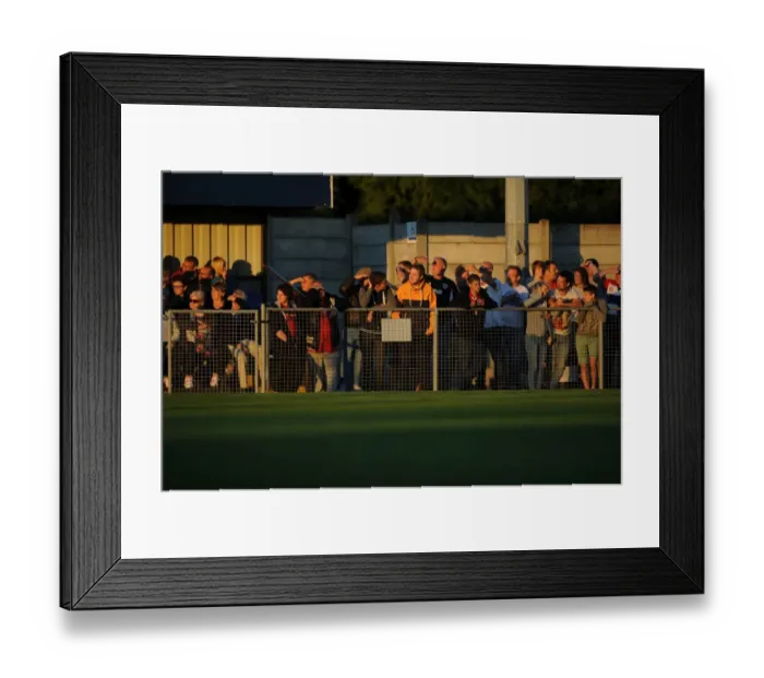 Framed Print : Thrilled Fans Pack Woodspring Stadium for Pre-Season Friendly: Weston Super Mare vs. Bristol City (09.07.2014) Framed Print : Thrilled Fans Pack Woodspring Stadium for Pre-Season Friendly: Weston Super Mare vs. Bristol City (09.07.2014)