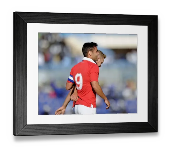 Framed Print : Bristol City's Sam Baldock Euphorically Celebrates Goal Against Extension Gunners (2014) Framed Print : Bristol City's Sam Baldock Euphorically Celebrates Goal Against Extension Gunners (2014)