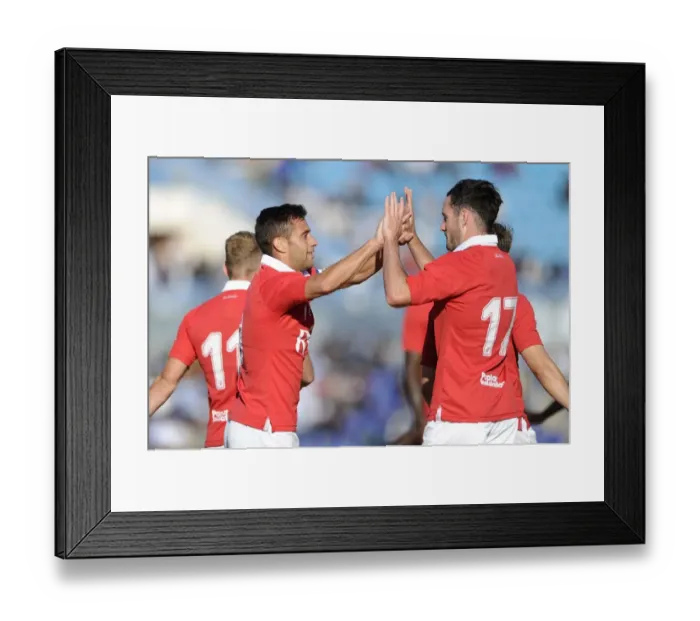 Framed Print : Bristol City's Sam Baldock and Greg Cunningham Celebrate Goal during Extension Gunners vs. Bristol City, 2014 Framed Print : Bristol City's Sam Baldock and Greg Cunningham Celebrate Goal during Extension Gunners vs. Bristol City, 2014